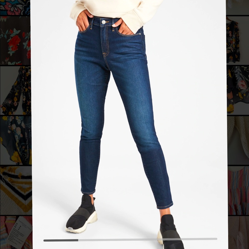 Athleta Skuptek Women's Dark Blue Jeans